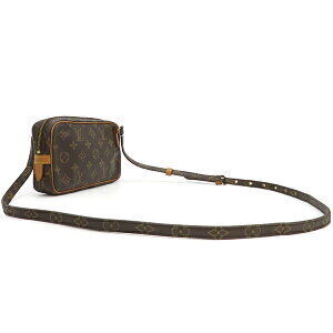 Louis Vuitton Marly Crossbody Bag Bandouliere Shoulder Brown
